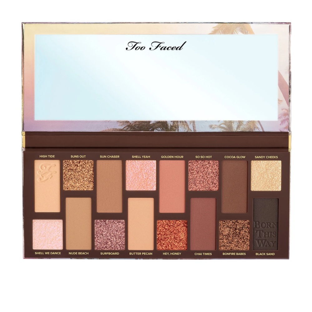 Brand new, full size: TOO FACED BORN THIS WAY SUNSET STRIPPED EYE SHADOW PALETTE